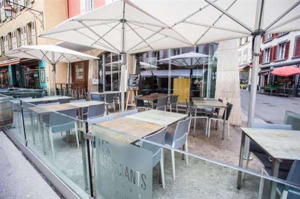 Les Negociants Vevey Exterior foto