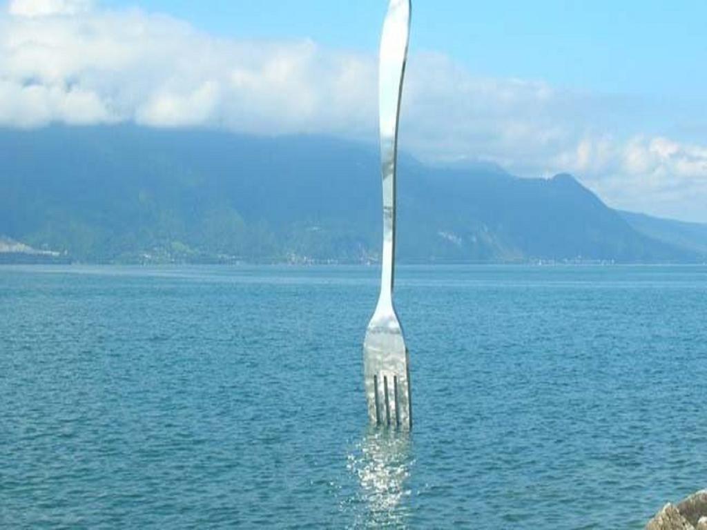Les Negociants Vevey Exterior foto