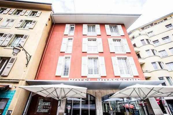 Les Negociants Vevey Exterior foto